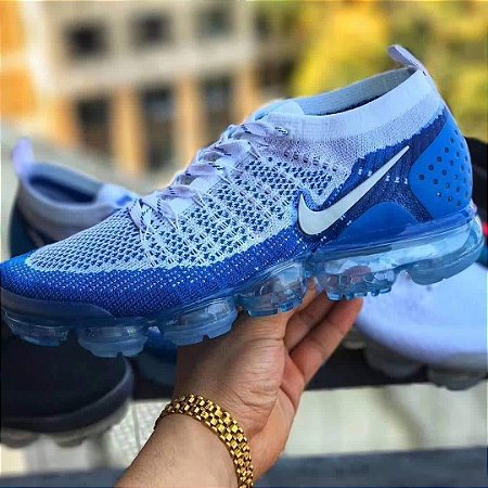 nike vapormax flyknit 2 azul