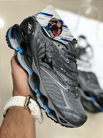 mizuno prophecy 4 cinza e azul