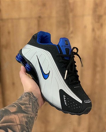 nike shox r4 azul
