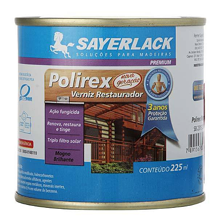 Polirex Mogno 225Ml