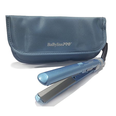 Mini Chapinha Prancha Babyliss Pro Nano Titanium Profissional c/Bolsa Térmica