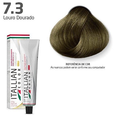 Coloração Itallian Color Louro Dourado 7.3 (27) 60g