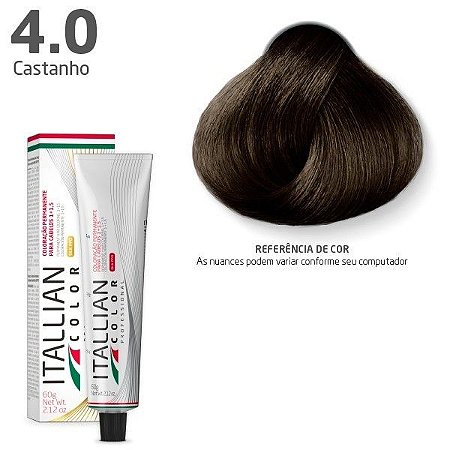 Coloração Itallian Color CASTANHO 4.0 60G