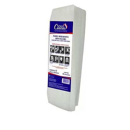 Papel Isolmanta G Luzes Reflexos Mechas 10X26cm 36 Uni