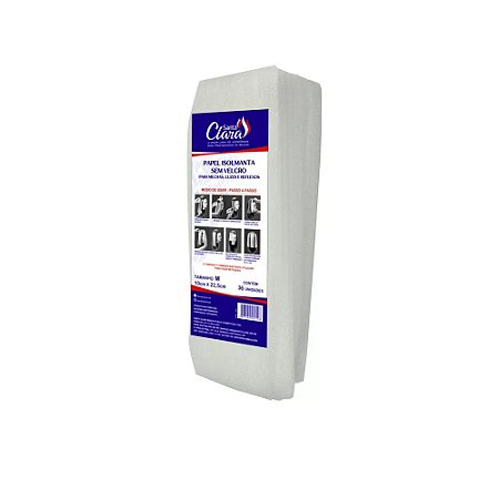 Papel Isolmanta M Luzes Reflexos Mechas 10X22,5 cm 36 Uni