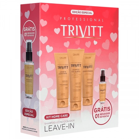 Kit Home Care Trivitt Leave-in com Reparador De Pontas