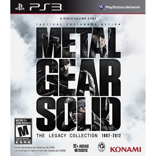 Metal Gear Solid: The Legacy Collection - PS3 ( USADO )
