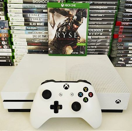 Console - Xbox One S 500gb com 1 jogo  ( USADO )