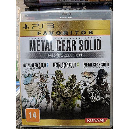 Metal Gear Solid Hd Collection - PS3 ( USADO )