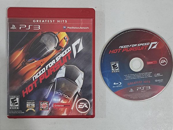 Need for Speed Hot Pursuit Greatest - PS3 ( USADO )