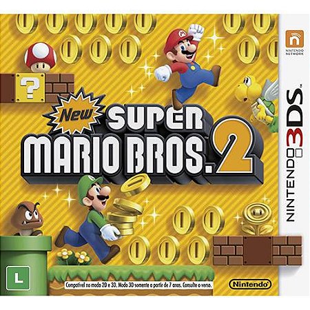 New Super Mario Bros 2 Nintendo 3DS (Somente Cartucho) (Jogo Mídia