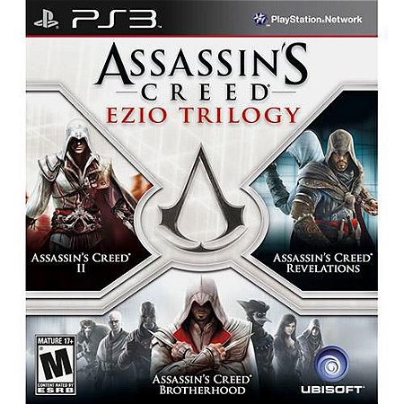 Coleção De Jogos Para Pc Assassins Creed 1,2 E Brotherhood