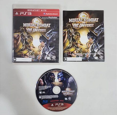 Mortal Kombat Vs. Dc Universe - Ps3