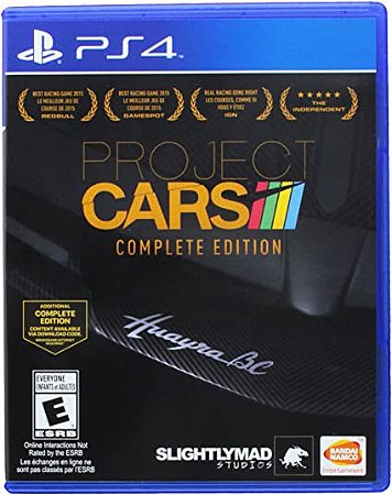 PROJECT CARS: COMPLETE EDITION - Ps4 ( USADO )