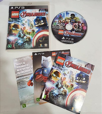 Lego Marvel Vingadores - PS3 ( USADO )