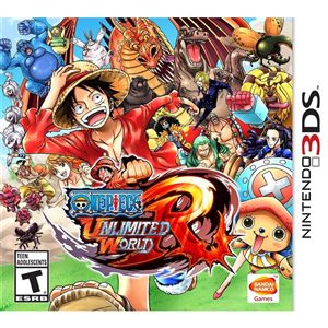 One Piece: Unlimited World Red - 3DS (USADO )