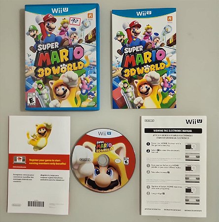 Super Mario 3D World - Wii U ( USADO )