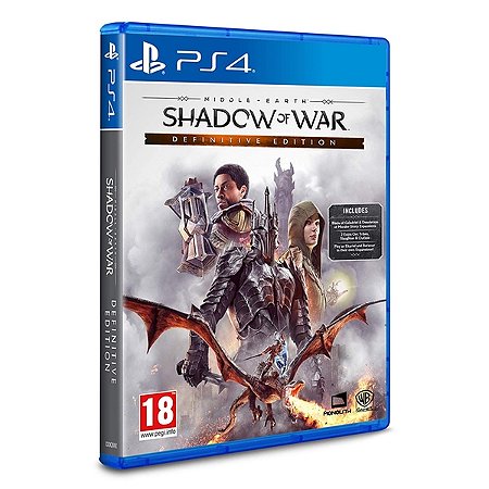 Sombras da Guerra Definitive Edition - PS4 ( USADO )