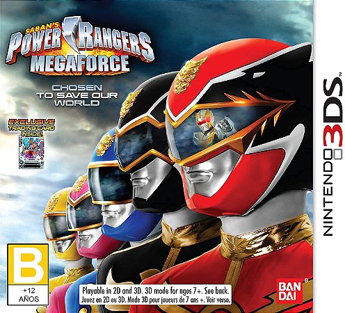 Power Rangers Megaforce - Nintendo 3DS ( USADO )