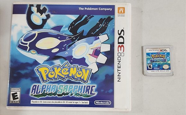 Pokémon Alpha Sapphire - Nintendo 3ds ( USADO )