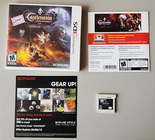 Castlevania Mirror Of Fate - Nintendo 3ds ( USADO )