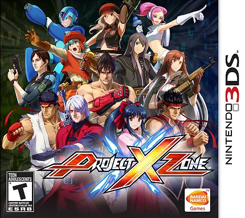 Project X Zone - Nintendo 3ds ( USADO )