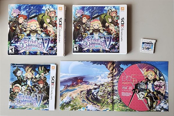 Etrian Odyssey V Beyond Myth - Nintendo 3ds ( USADO )