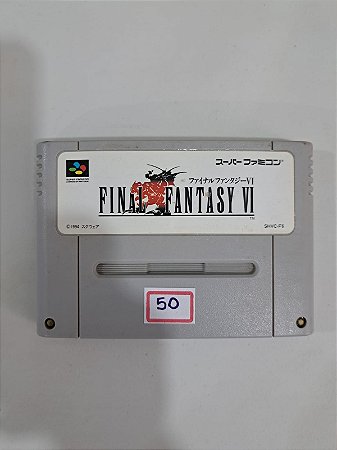 Final Fantasy Vi 6 - Super Famicom Super Nintendo JP ( USADO )