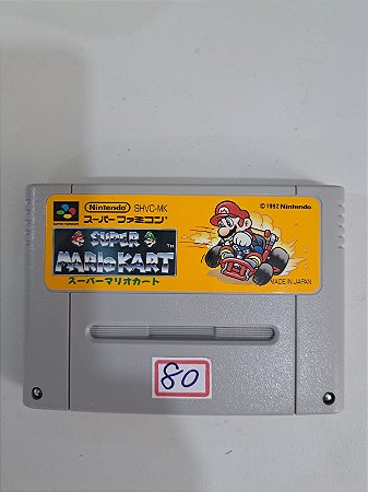 Super Mario Kart - Famicom Super Nintendo - JP Original ( USADO )
