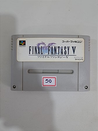Final Fantasy V - Famicom Super Nintendo - JP Original ( USADO )