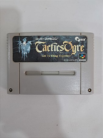 Tactics Ogre - Famicom Super Nintendo - JP Original ( USADO )
