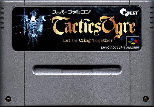 Tactics Ogre - Famicom  Super Nintendo - JP Original ( USADO )