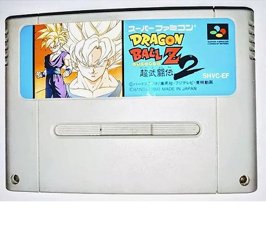 Dragon Ball Z 2 - Famicom  Super Nintendo - JP Original ( USADO )