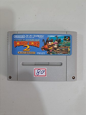 Super Donkey Kong 2 - Famicom Super Nintendo - JP Original ( USADO )