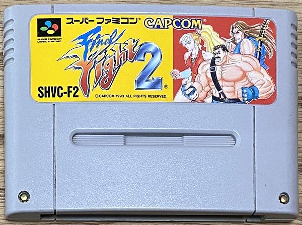 Final Fight 2 - Famicom  Super Nintendo - JP Original ( USADO )