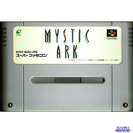 Mystic Ark - Famicom  Super Nintendo - JP Original ( USADO )