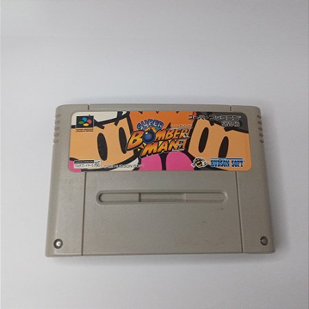 Super Bomberman - Famicom  Super Nintendo - JP Original ( USADO )