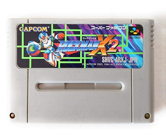 Rockman X2  - Famicom  Super Nintendo - JP Original ( USADO )