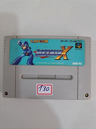 Rockman X - Famicom Super Nintendo - JP Original ( USADO )