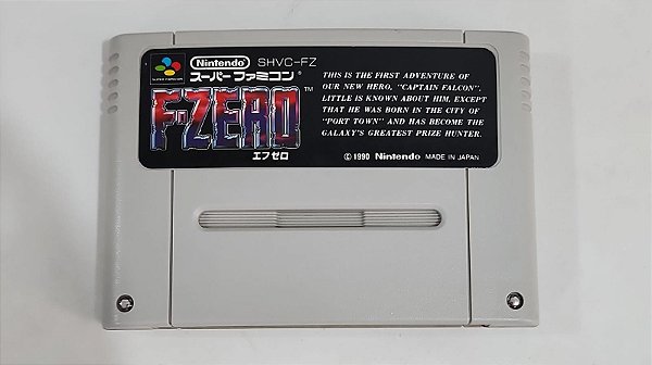 F-Zero - Famicom Super Nintendo - JP Original ( USADO )