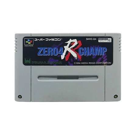 Zero 4 Champ Rr Supe - Famicom  Super Nintendo - JP Original ( USADO )