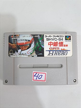 SUPER F1 HERO - Famicom  Super Nintendo - JP Original ( USADO )