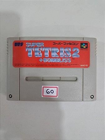 Super Tetris 2 - Famicom Super Nintendo - JP Original ( USADO )
