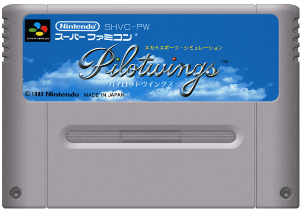 Pilotwings - Famicom  Super Nintendo - JP Original ( USADO )