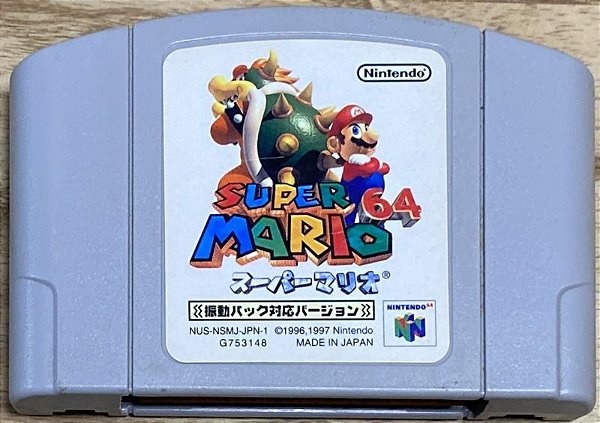 Super Mario 64 - Nintendo 64 - JP Original ( USADO )