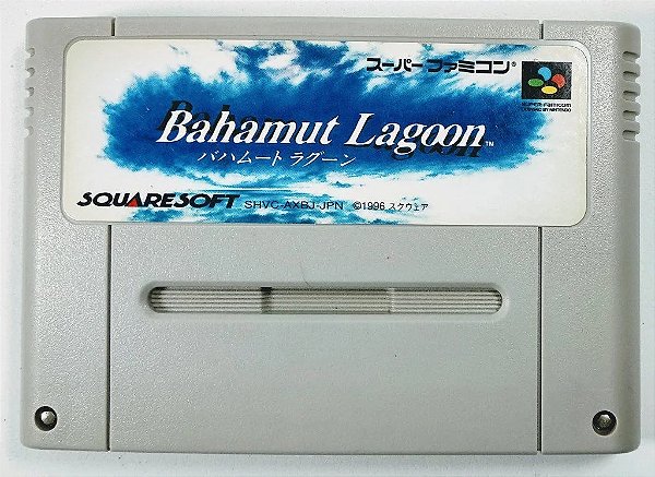Bahamut Lagoon  - Famicom  Super Nintendo - JP Original ( USADO )