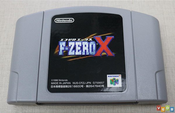 F-Zero X - Nintendo 64 - JP Original ( USADO )