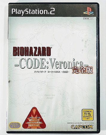 Biohazard Code Veronica - Playstation 2 - JP Original ( USADO ) Leia a descrição !!!