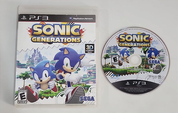 Sonic Generations - PS3 ( USADO )