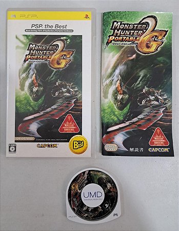 Monster Hunter 2G - PSP - JP Original ( USADO )